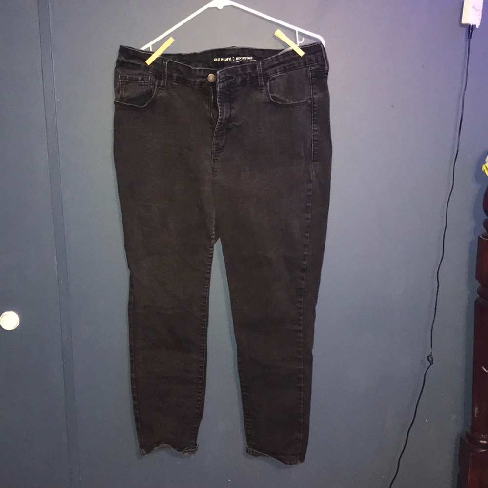 old navy mid rise rockstar